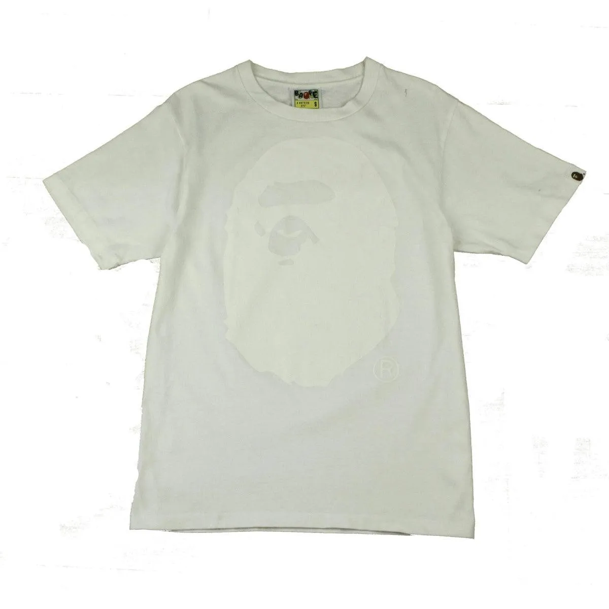 A BATHING APE COLLEGE TEE (S)  (S)