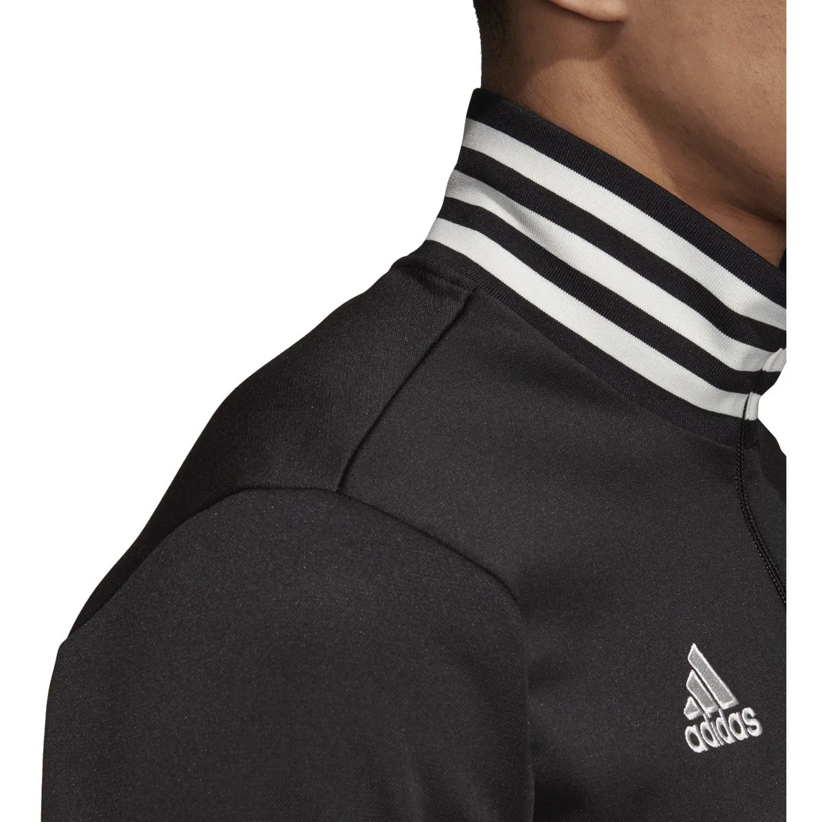 Adidas Men's Soccer Real Madrid 3-Stripes Track Jacket Black/Core White