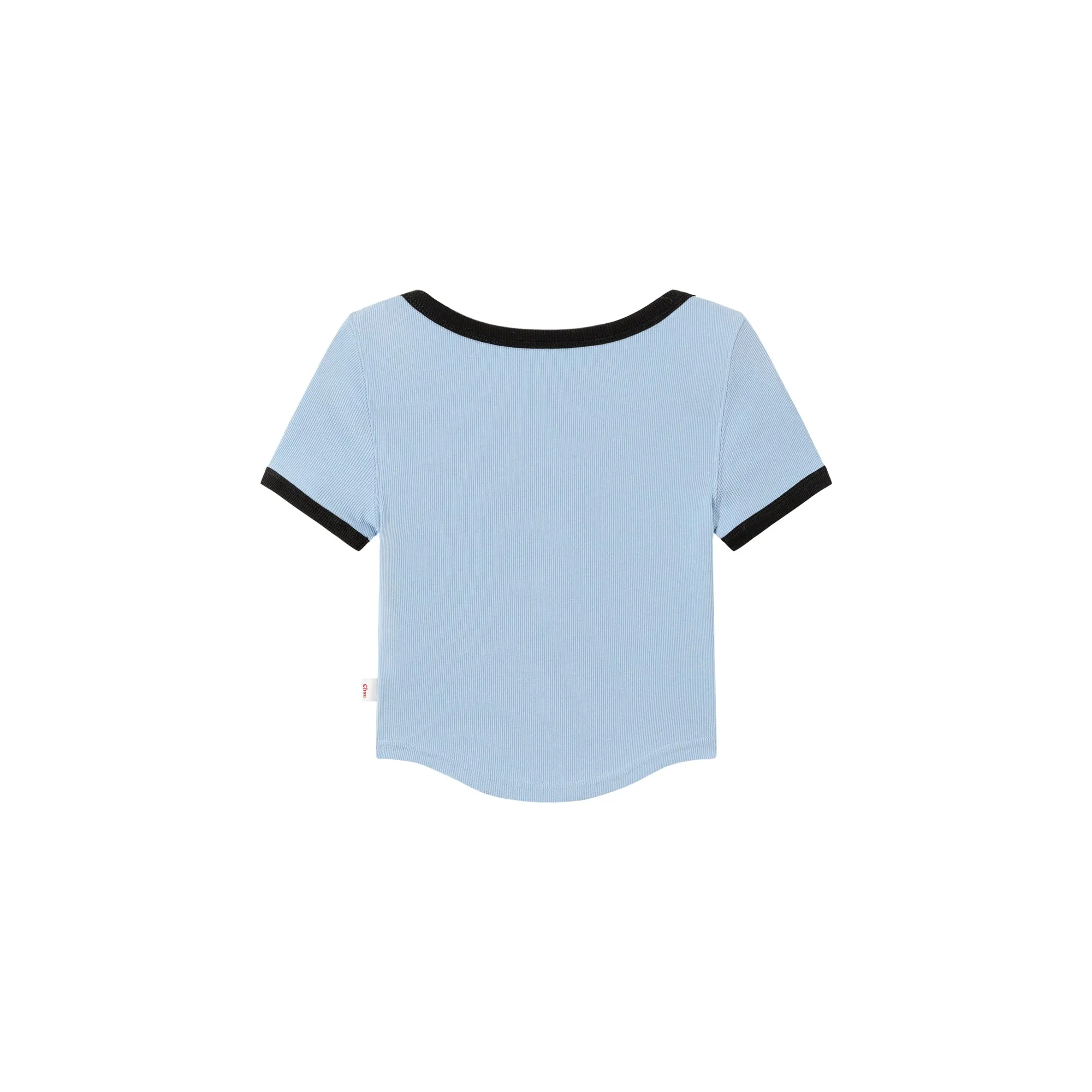 Big U-Neck Cropped T-Shirt