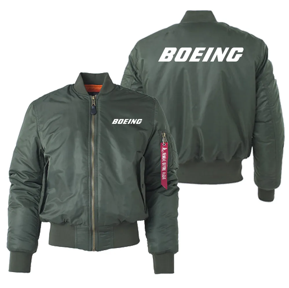 Boeing & Text Designed "Women" Bomber Jackets