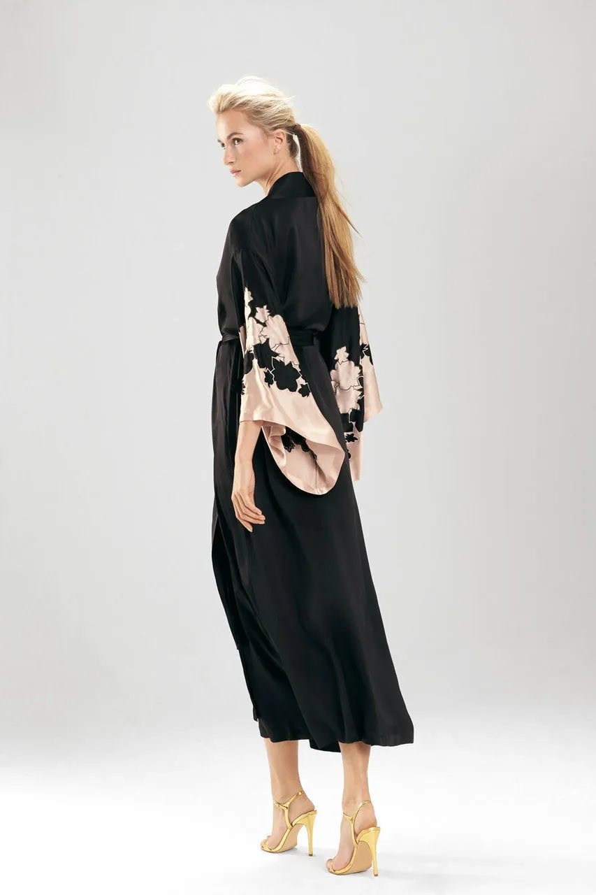 Bold Blossom Embroidered Robe