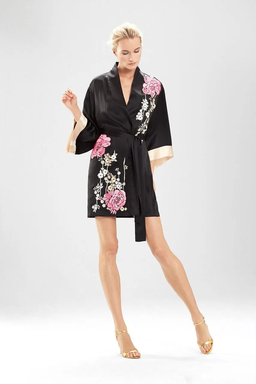 Bold Blossom Embroidered Wrap