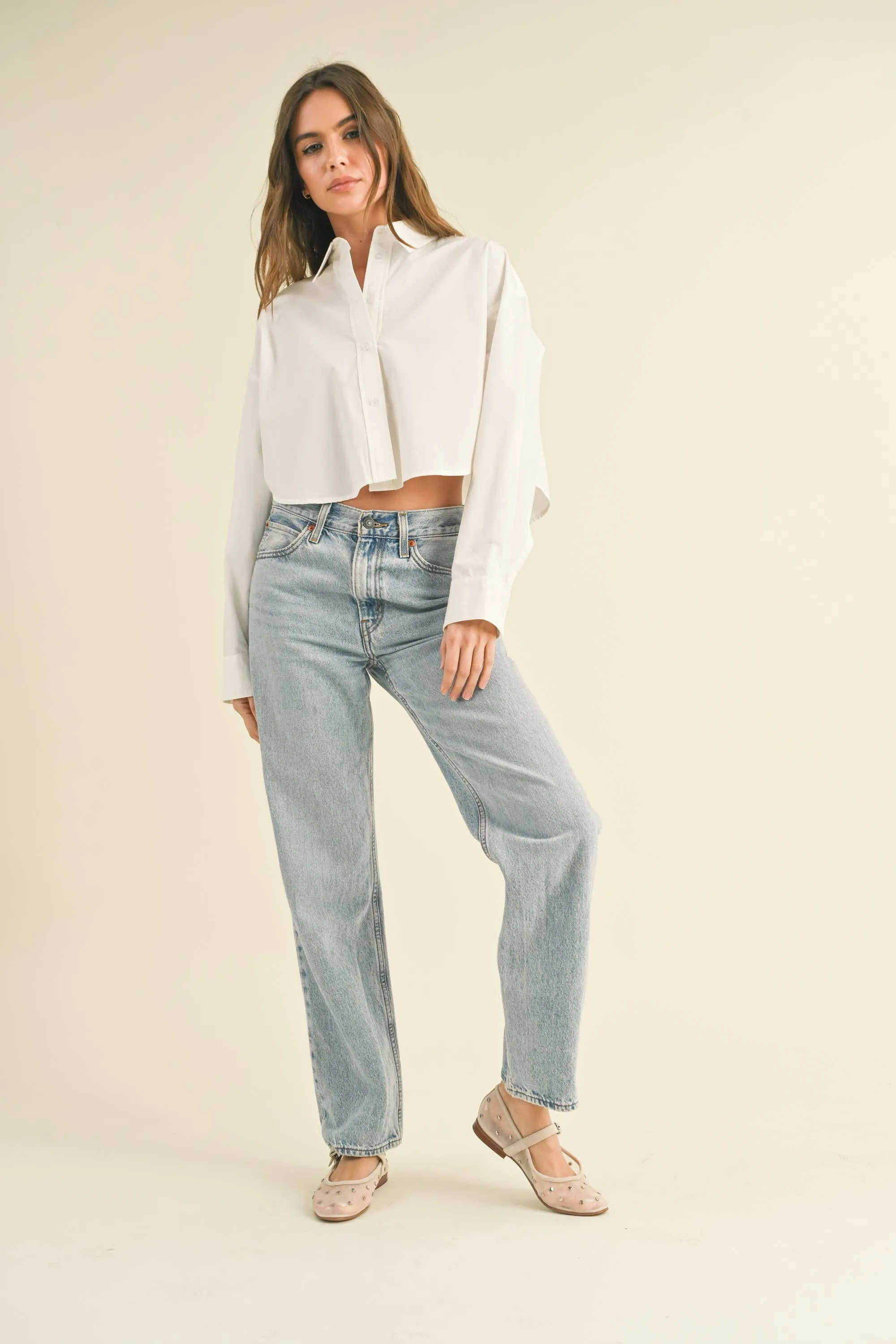 CROPPED BUTTONDOWN SHIRTS