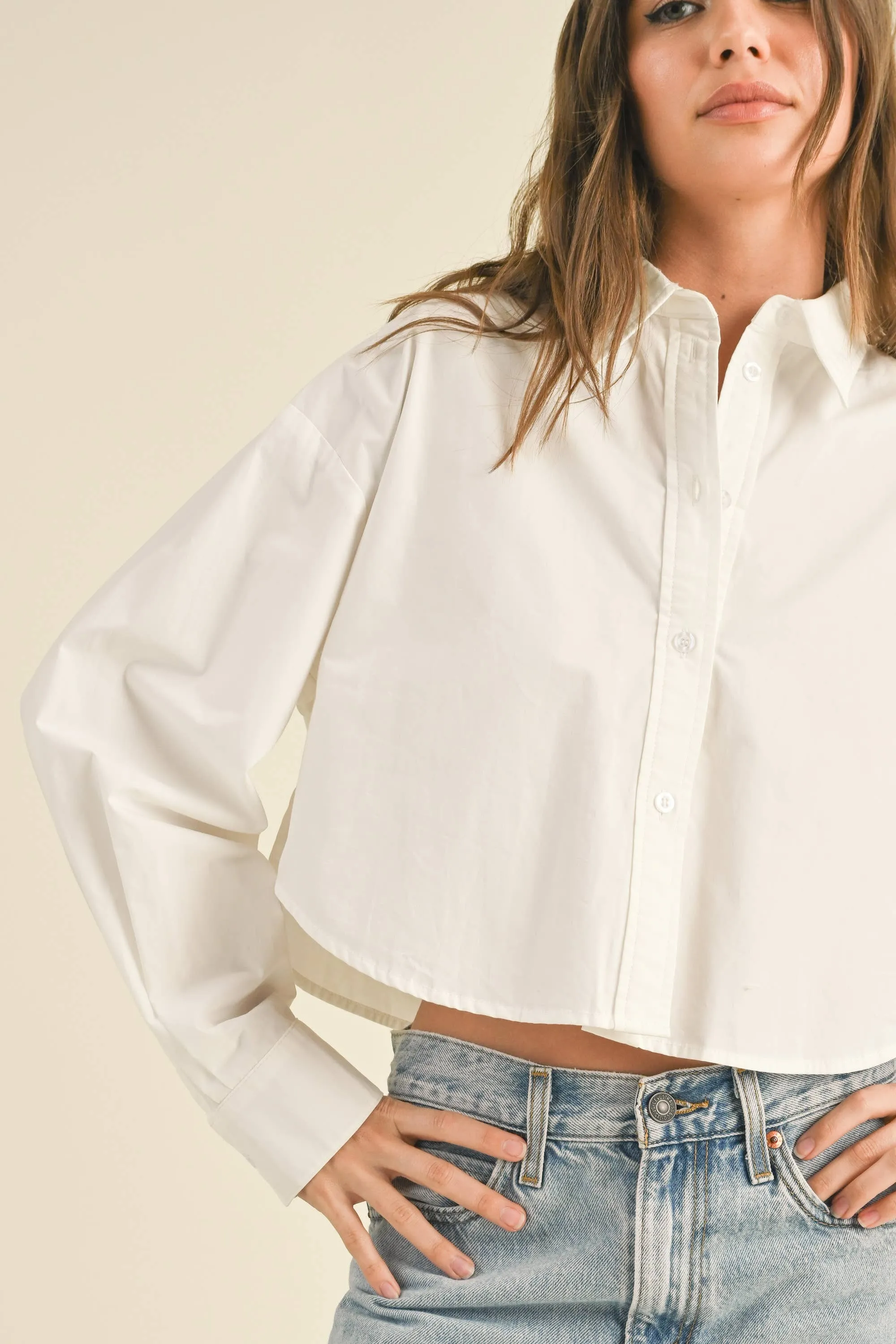 CROPPED BUTTONDOWN SHIRTS