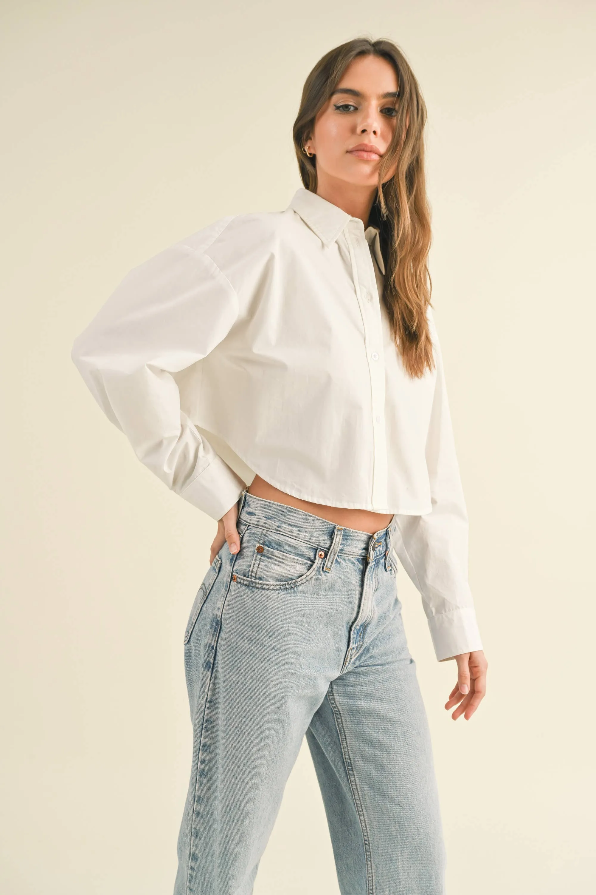 CROPPED BUTTONDOWN SHIRTS