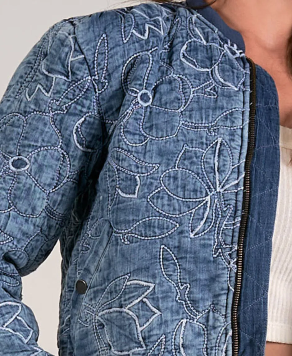 ELN Quilted Bomber