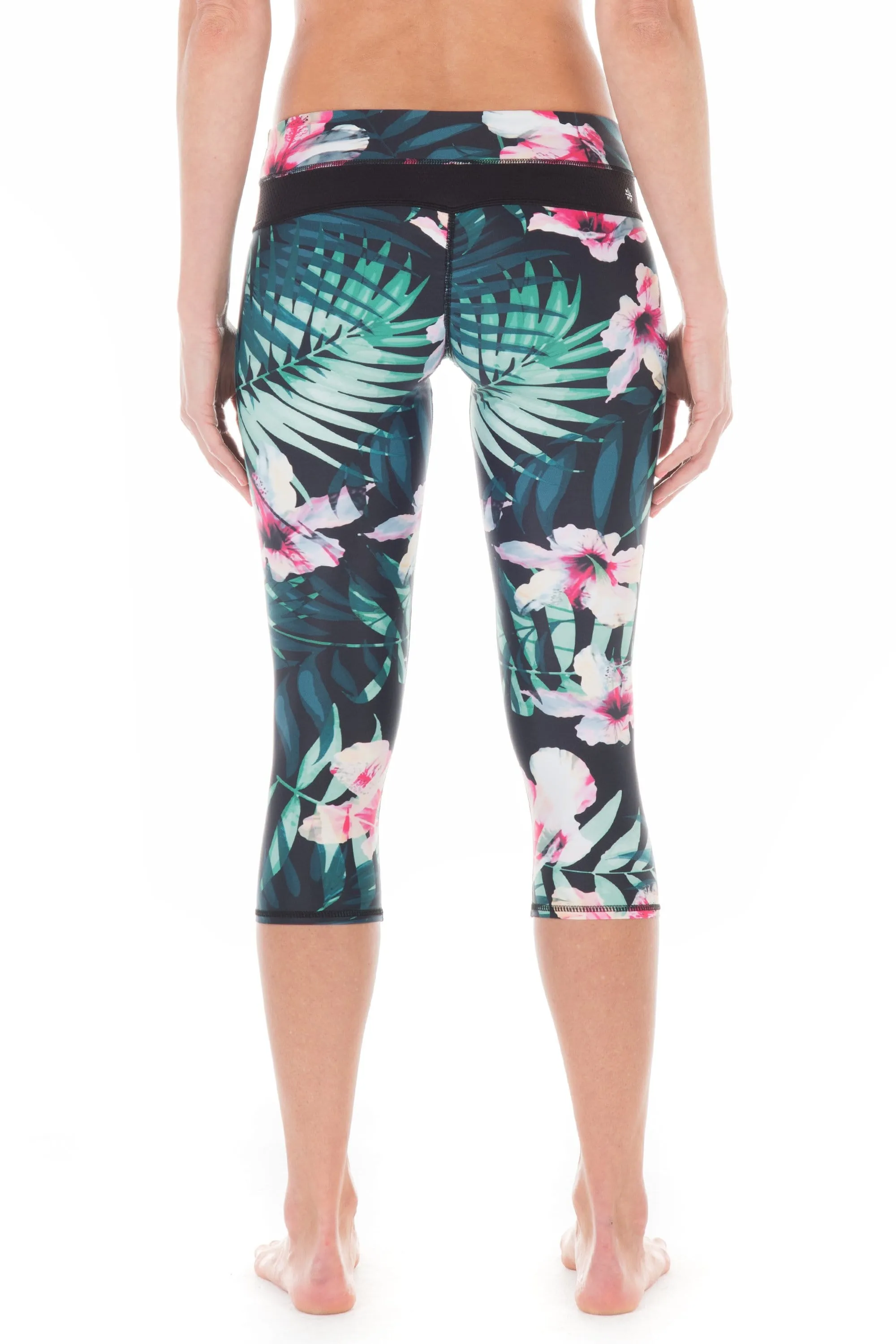 Hibiscus Palm |  Lani Workout Capri