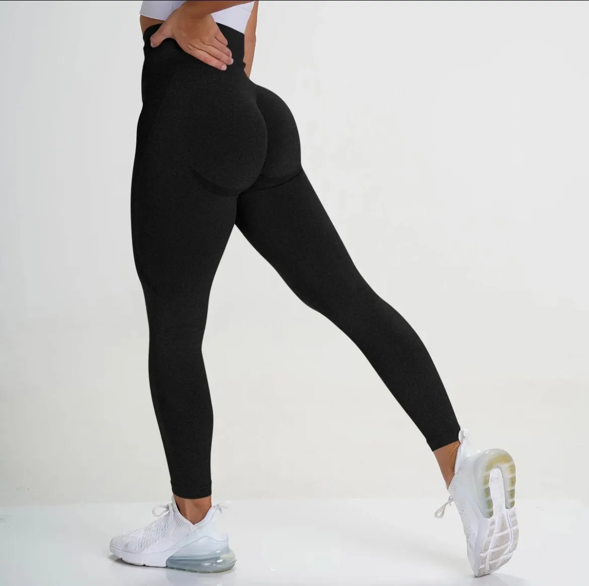 High Waist Push Up Workout Seamless Yoga Pants