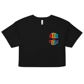 Kink at Pride Embroidered Crop Top