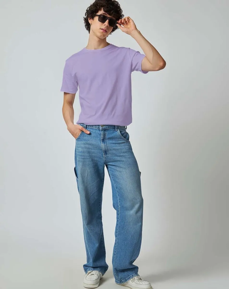 Lavender Plain Tshirt - Unisex Comfort Fit