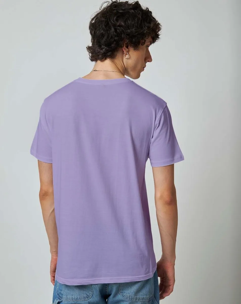 Lavender Plain Tshirt - Unisex Comfort Fit