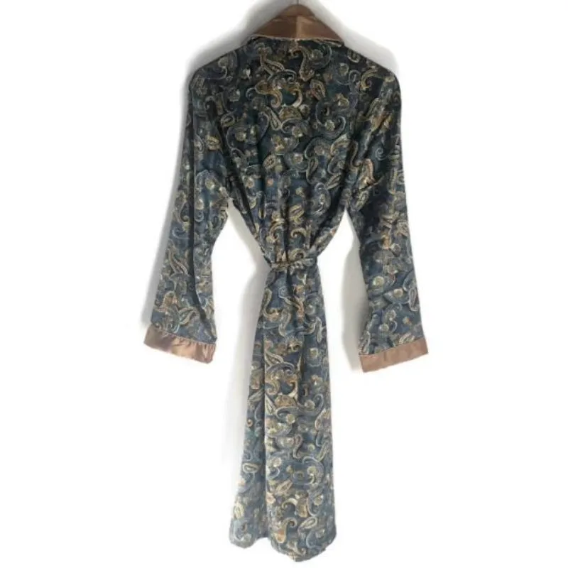 Men Robe Smoking Jacket