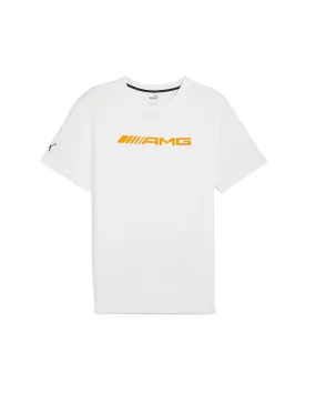 Mens Puma AMG Logo Tee White