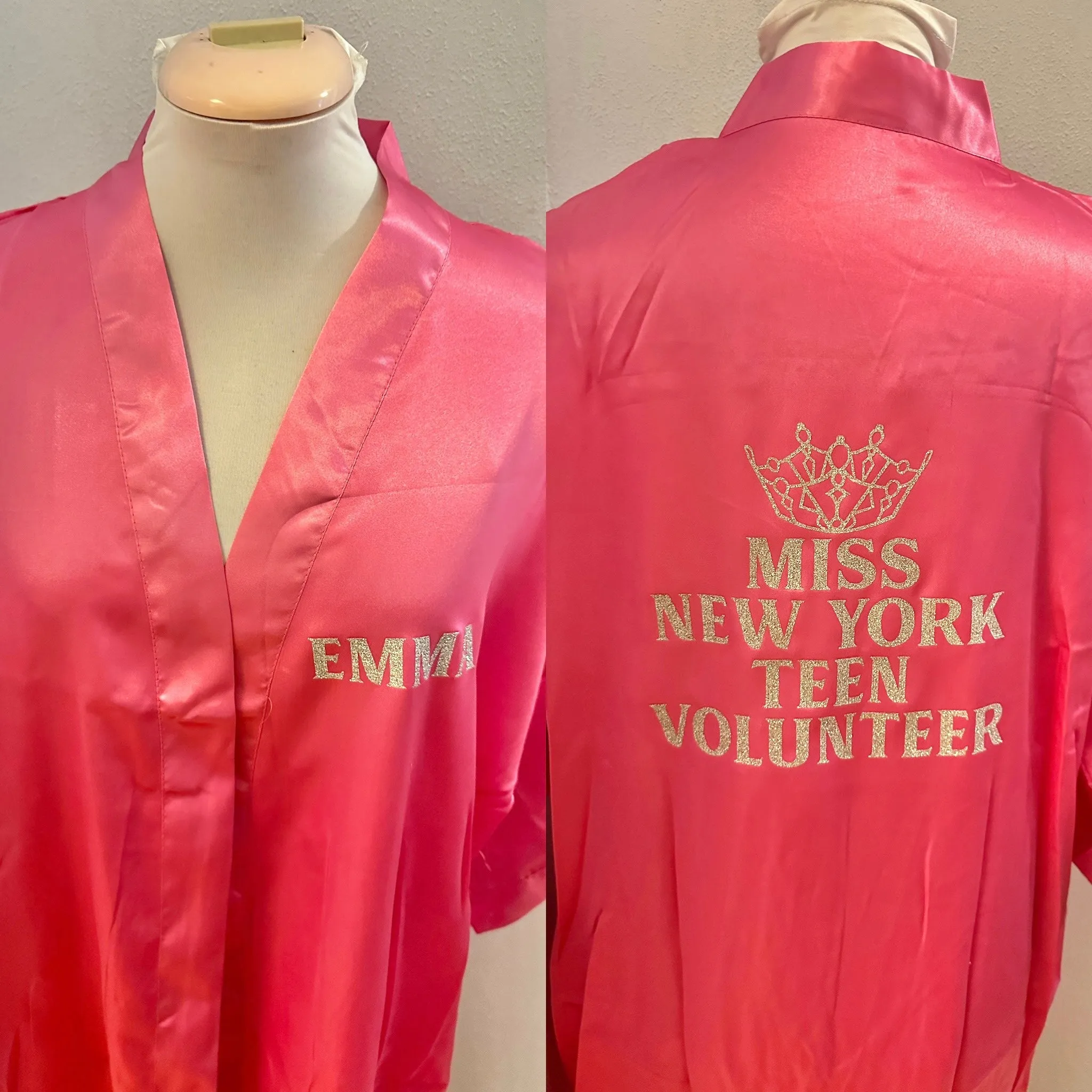 Miss Volunteer America Silk Robe