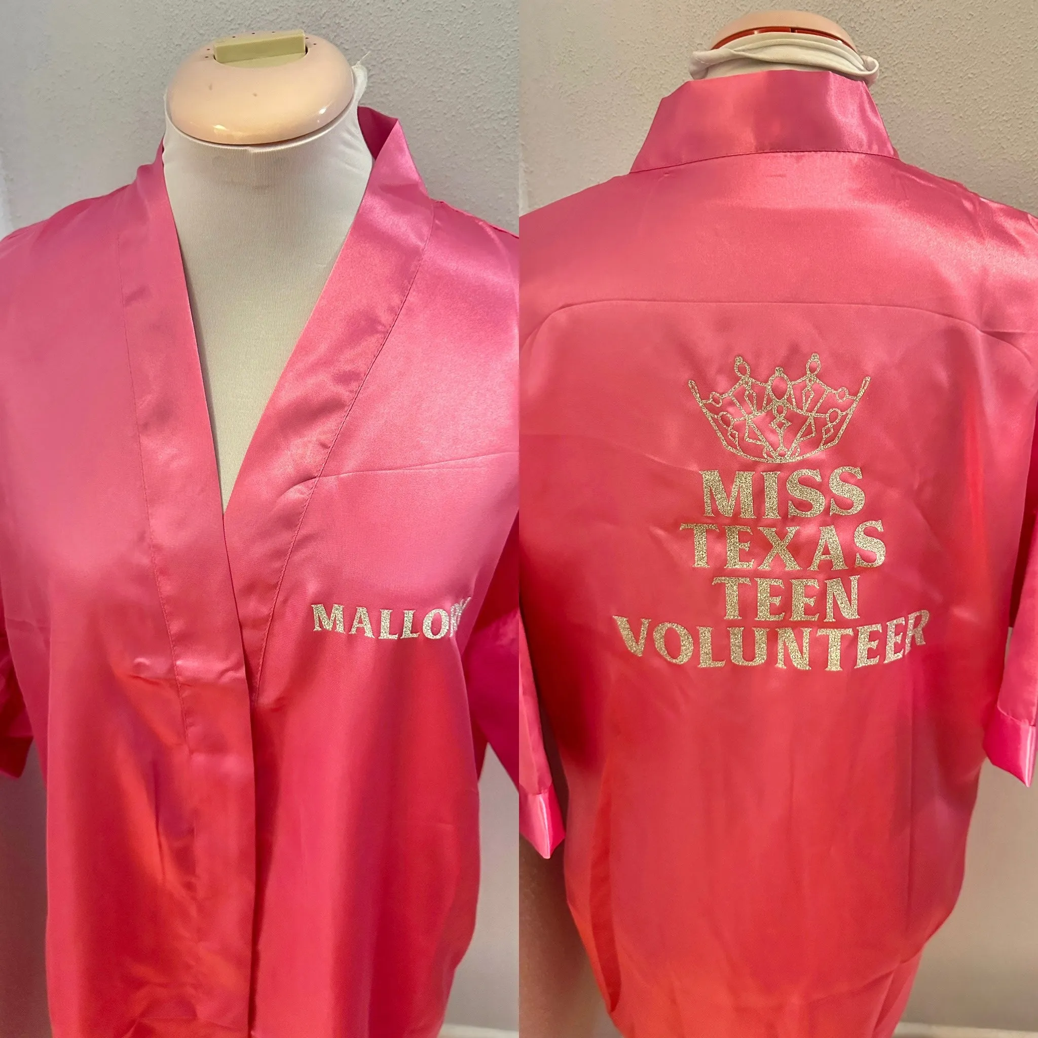 Miss Volunteer America Silk Robe