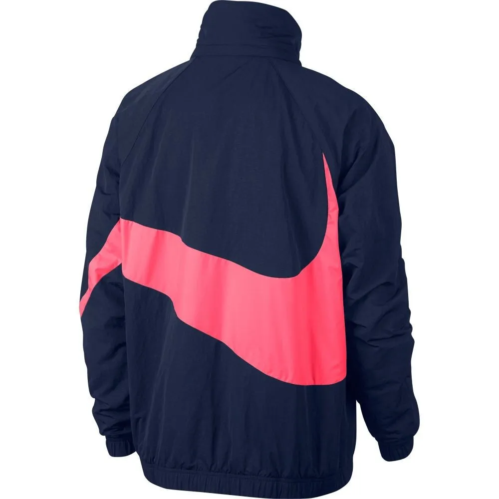 Nike NSW Anorak Half Zip Men's Jacket Navy-Pink aj1404-410