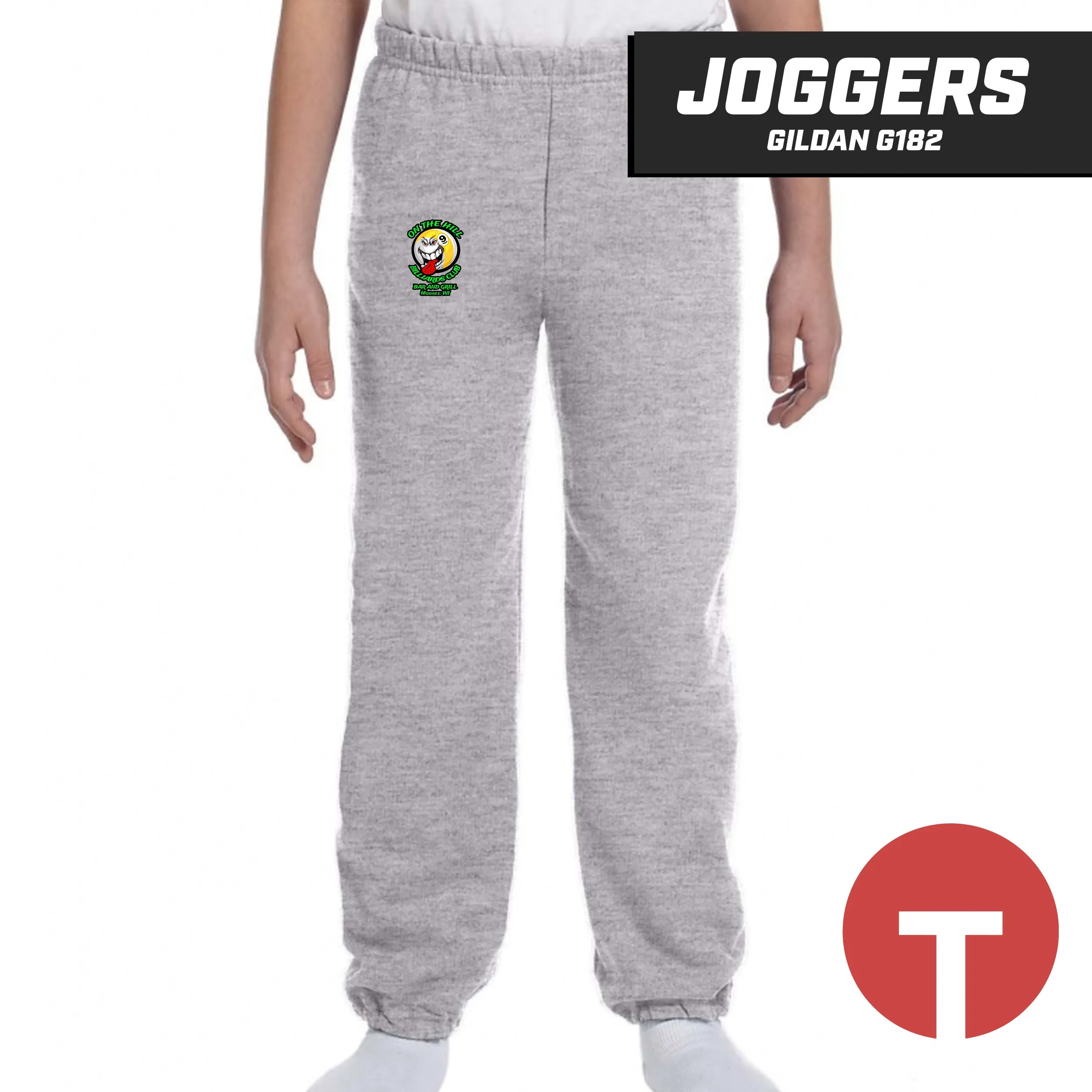 On the Hill Billiards Club - Jogger pants Gildan G182