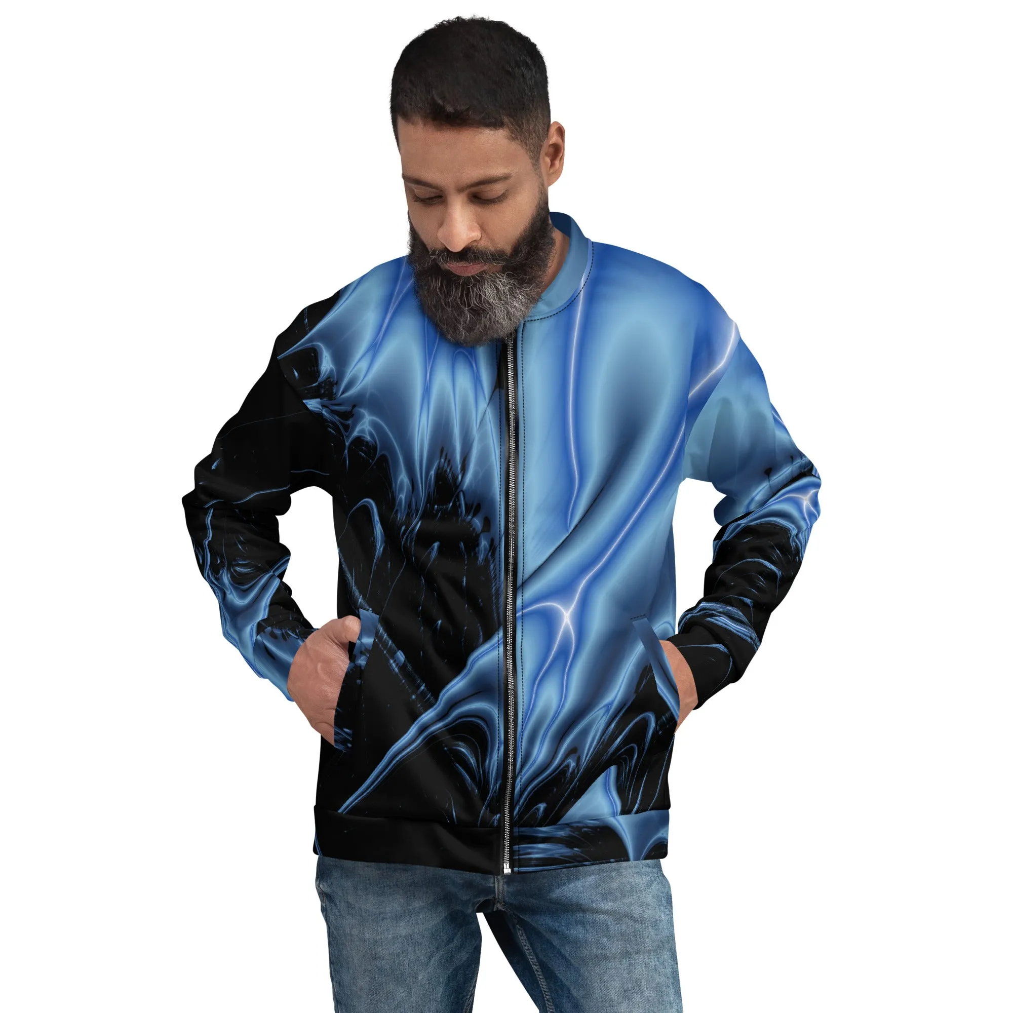 "Galactic Surge" Collection - Unisex Bomber Jacket