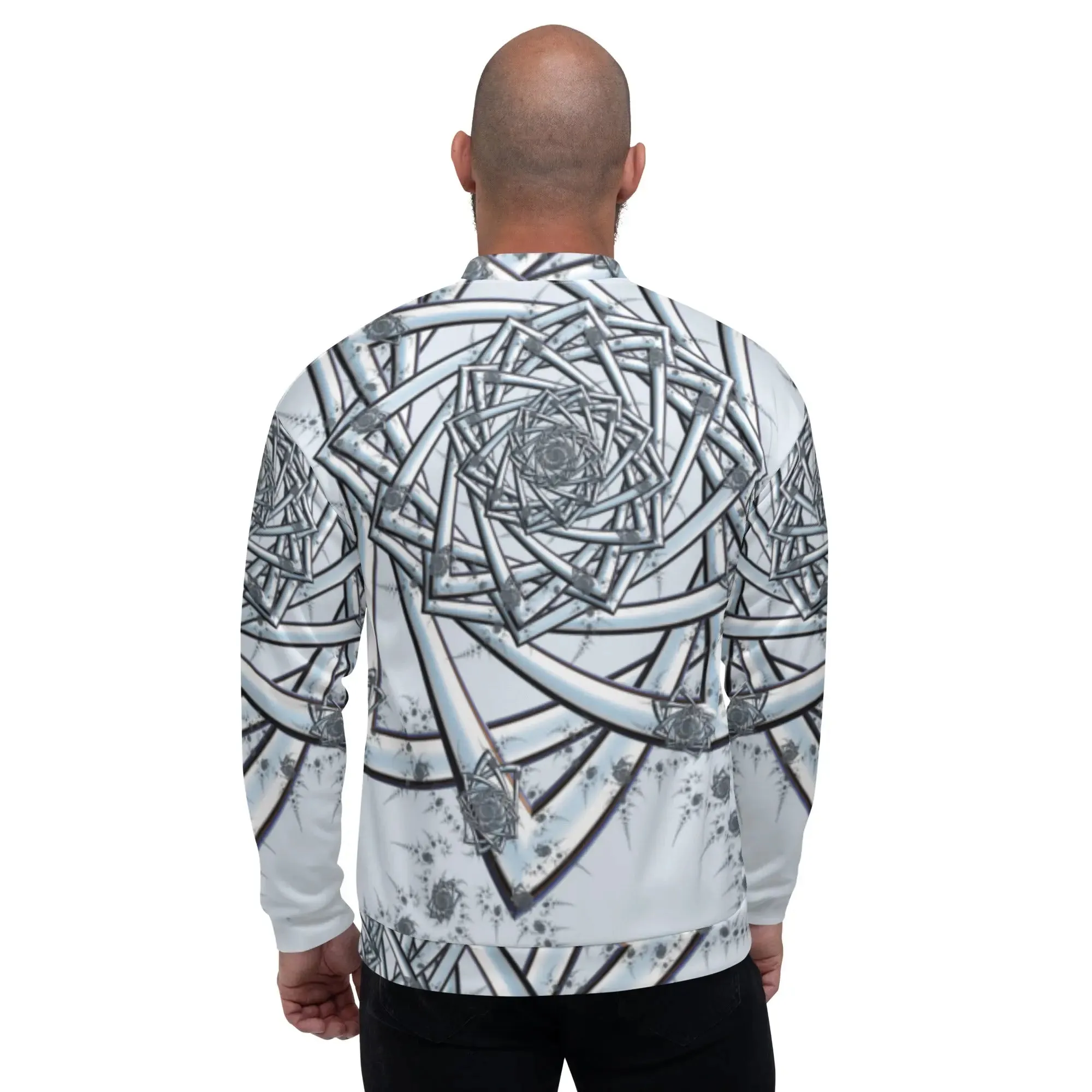 "Topological Rose" Collection - All Over Print Unisex Bomber Jacket