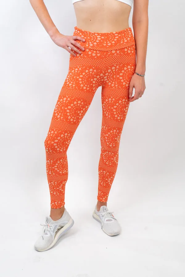 Riviera Legging- Orange