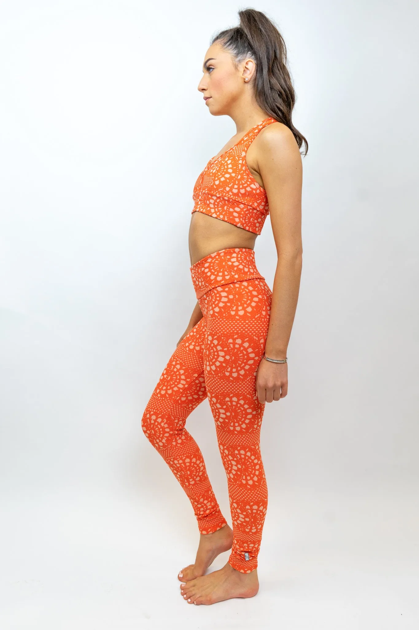 Riviera Legging- Orange