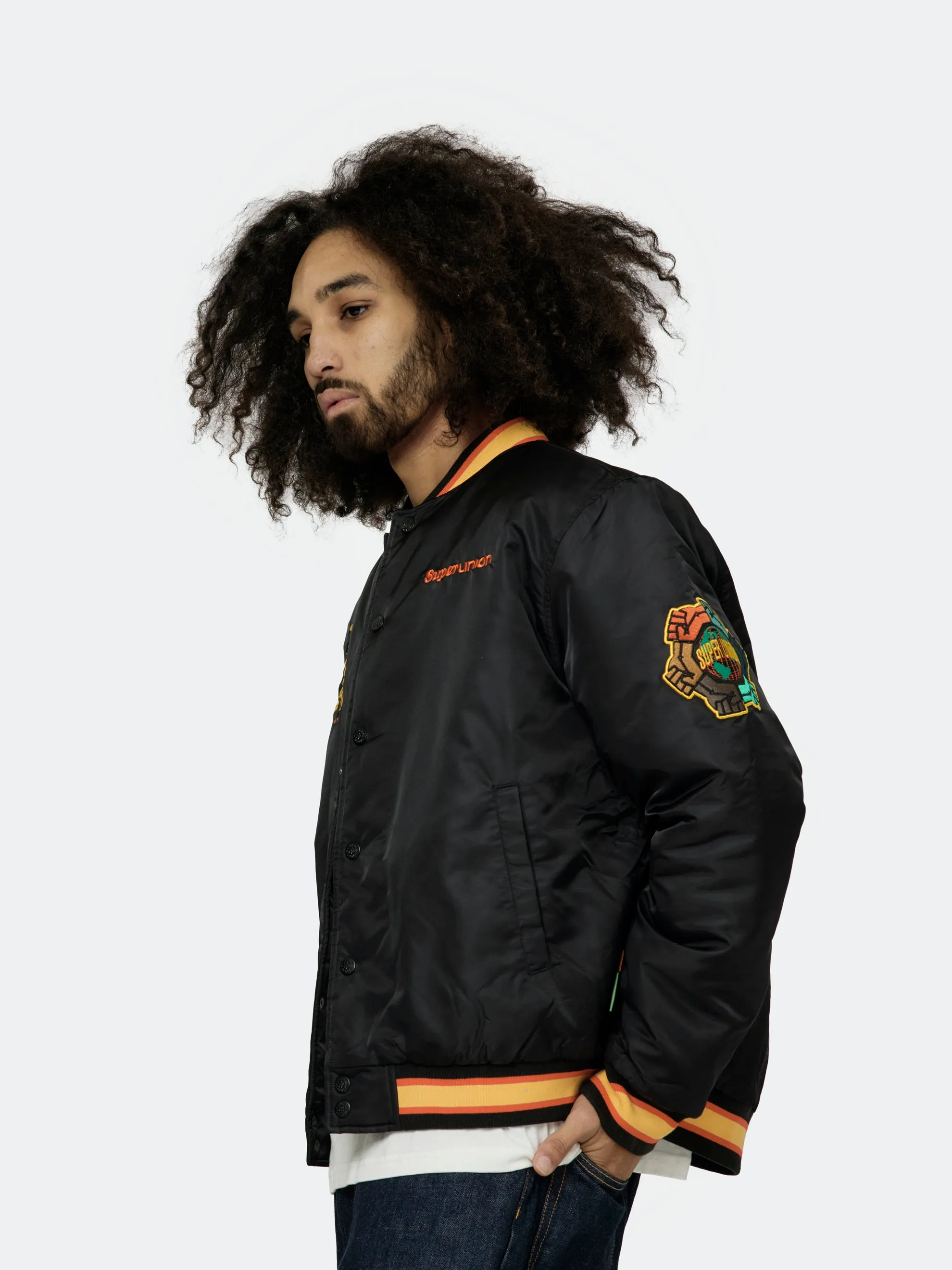 SuperUnion Bomber Jacket (Black)