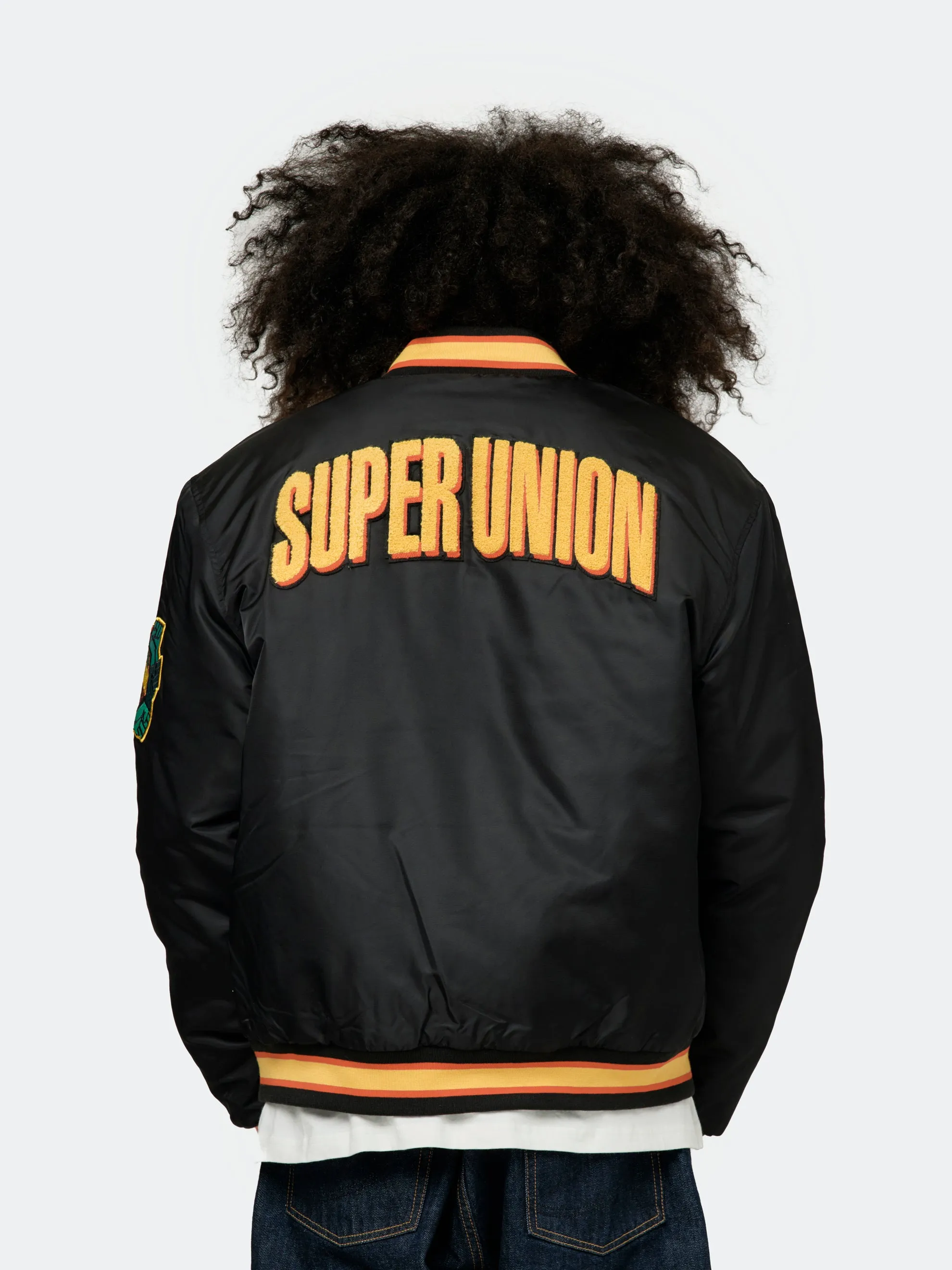 SuperUnion Bomber Jacket (Black)